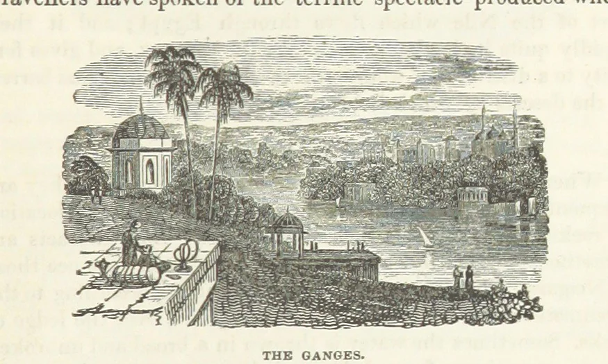 An illustration from The Earth? its physical condition and most remarkable phenomena, 1855, leaf 347