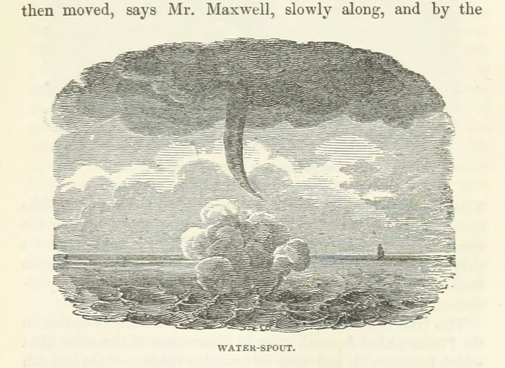 An illustration from The Earth? its physical condition and most remarkable phenomena, 1855, leaf 369
