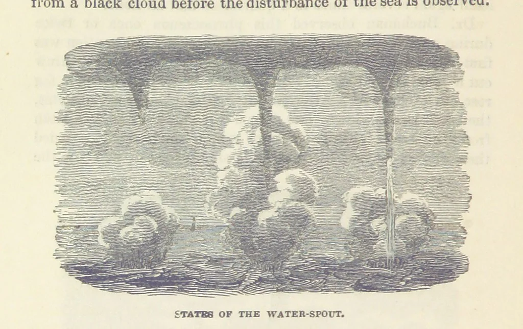 An illustration from The Earth? its physical condition and most remarkable phenomena, 1855, leaf 370