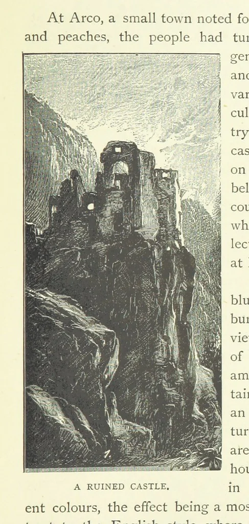 An illustration from Rambles and scrambles in the Tyrol. By E. R. H. [i.e. E. R. Hill.] [With two chapters contributed by Henry Hill, 1885, leaf 137