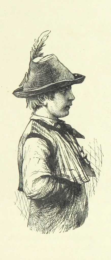 An illustration from Rambles and scrambles in the Tyrol. By E. R. H. [i.e. E. R. Hill.] [With two chapters contributed by Henry Hill, 1885, leaf 23