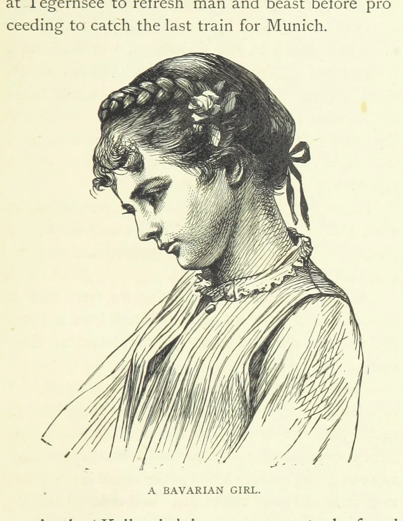 An illustration from Rambles and scrambles in the Tyrol. By E. R. H. [i.e. E. R. Hill.] [With two chapters contributed by Henry Hill, 1885, leaf 27