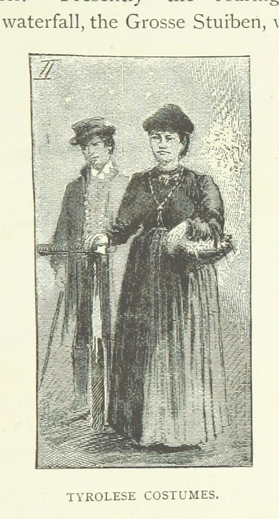 An illustration from Rambles and scrambles in the Tyrol. By E. R. H. [i.e. E. R. Hill.] [With two chapters contributed by Henry Hill, 1885, leaf 79