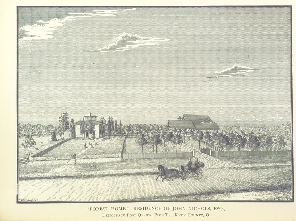 An illustration from History of Knox County, Ohio ... Illustrated, 1881, leaf 565