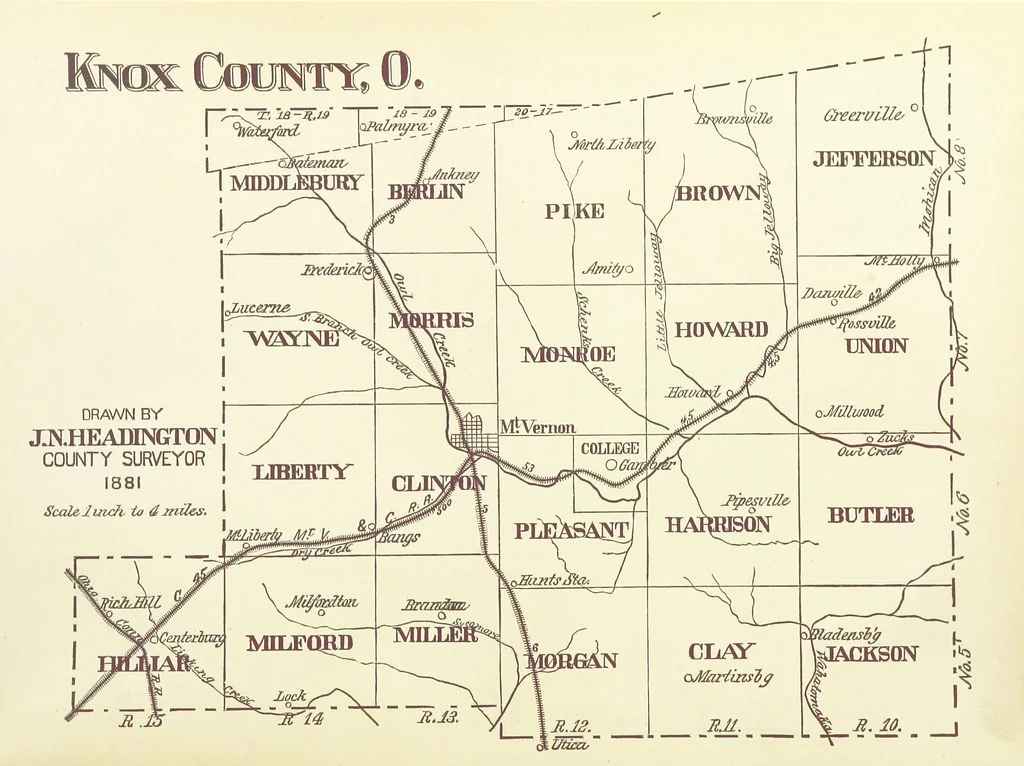 An illustration from History of Knox County, Ohio ... Illustrated, 1881, leaf 6