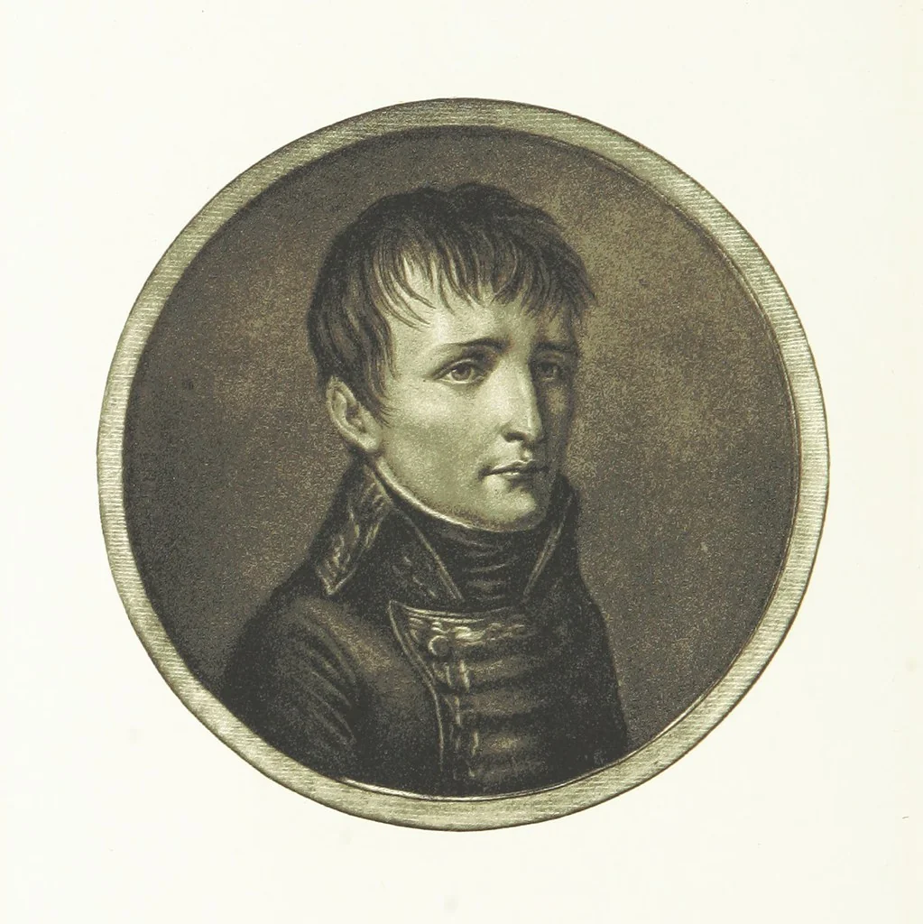 An illustration from A Metrical History of the Life and Times of Napoleon Bonaparte. A collection of poems and songs ... selected and arranged with introductory notes and connecting narrative ... With ... illustrations, 1896, leaf 168
