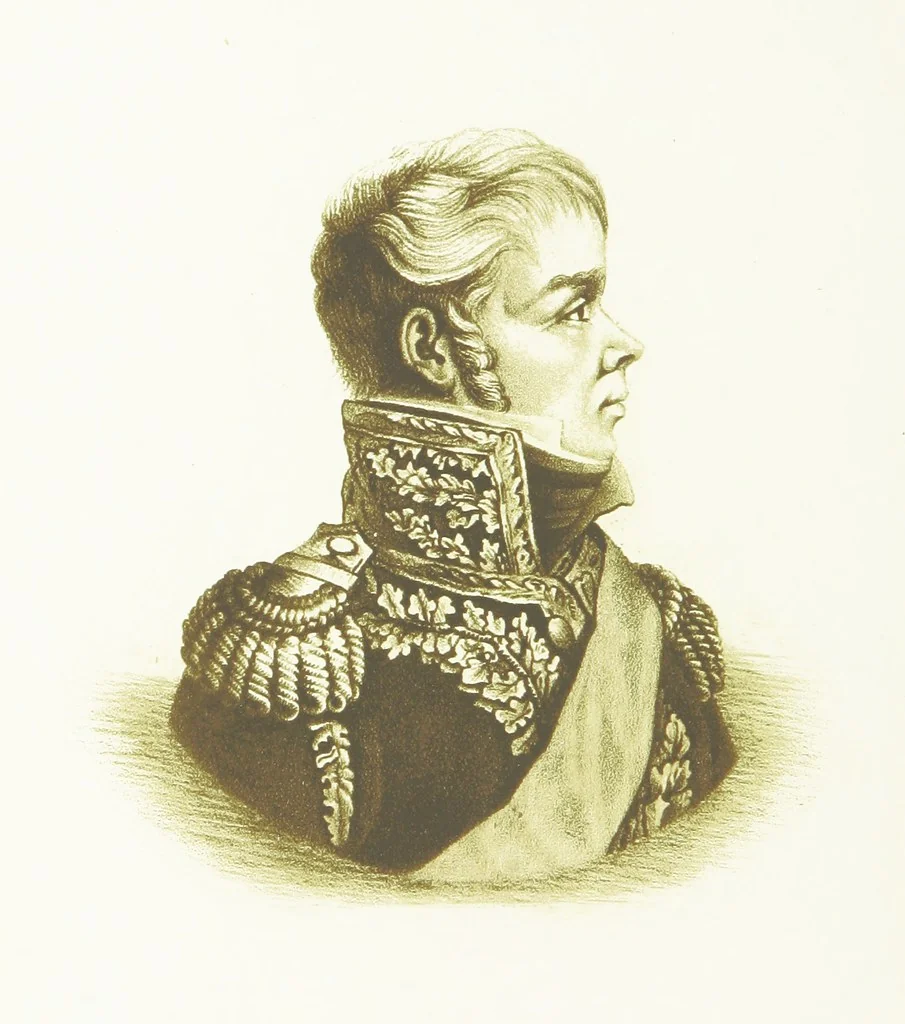 An illustration from A Metrical History of the Life and Times of Napoleon Bonaparte. A collection of poems and songs ... selected and arranged with introductory notes and connecting narrative ... With ... illustrations, 1896, leaf 300
