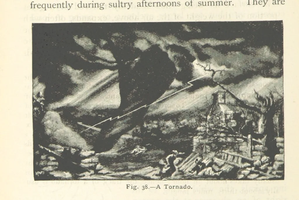 An illustration from Eclectic Physical Geography, 1889, leaf 102