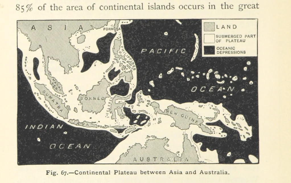 An illustration from Eclectic Physical Geography, 1889, leaf 162