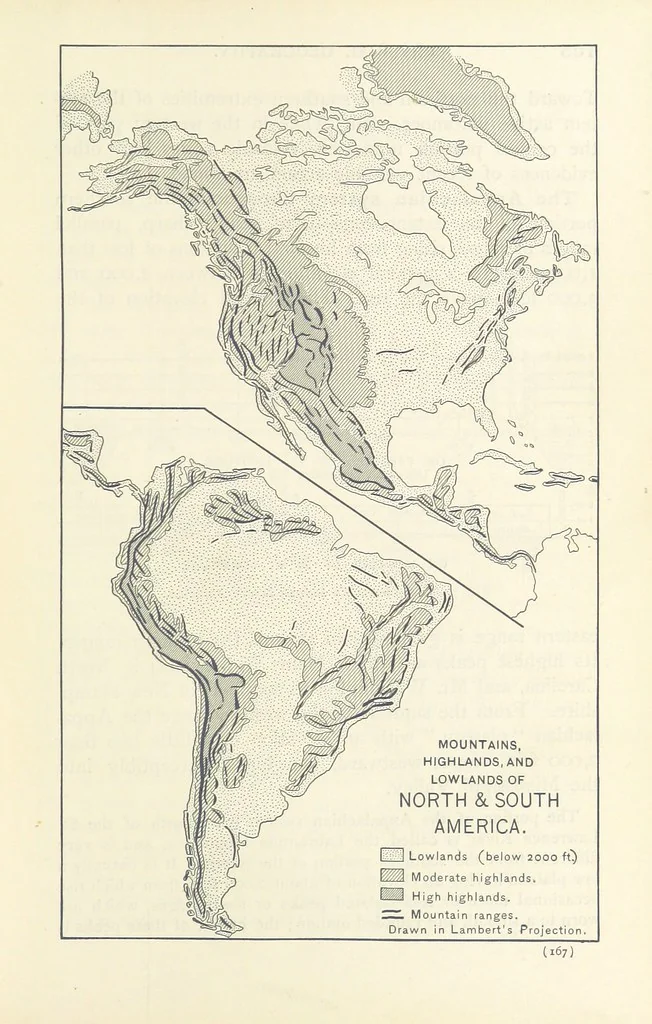 An illustration from Eclectic Physical Geography, 1889, leaf 173