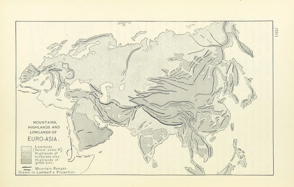 An illustration from Eclectic Physical Geography, 1889, leaf 179