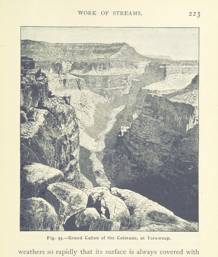 An illustration from Eclectic Physical Geography, 1889, leaf 229