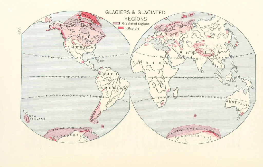 An illustration from Eclectic Physical Geography, 1889, leaf 244