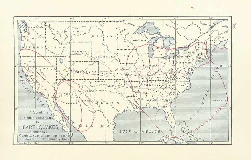 An illustration from Eclectic Physical Geography, 1889, leaf 273