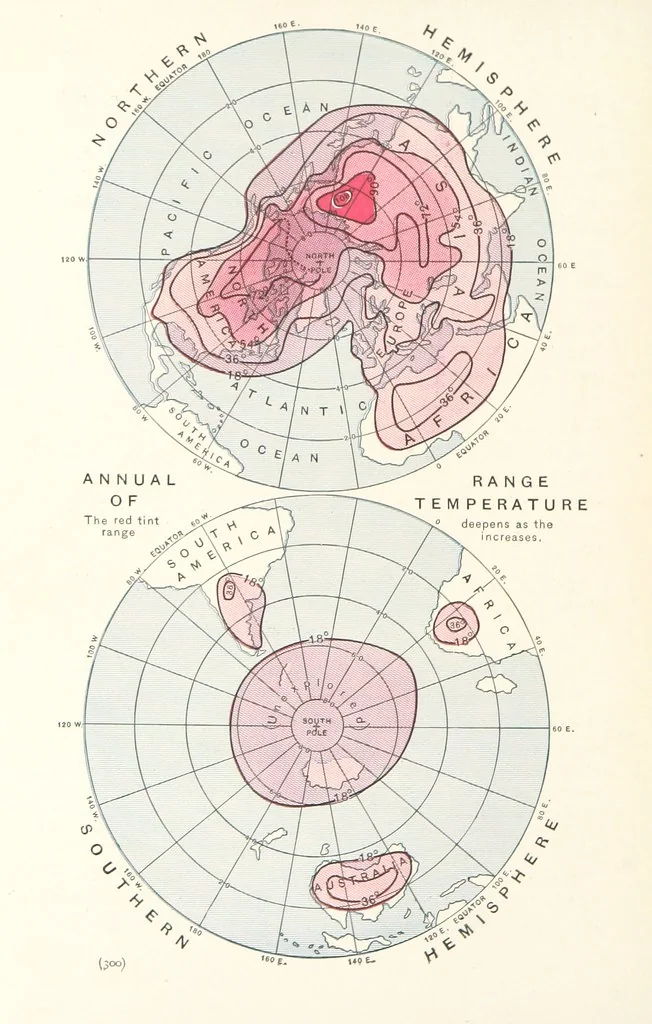 An illustration from Eclectic Physical Geography, 1889, leaf 306