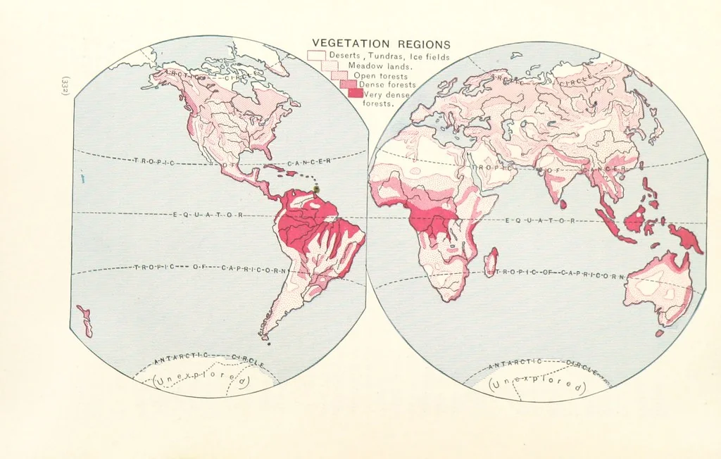 An illustration from Eclectic Physical Geography, 1889, leaf 338