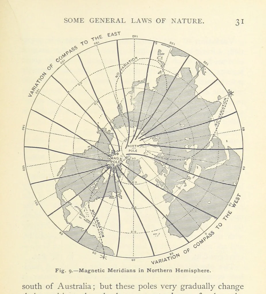 An illustration from Eclectic Physical Geography, 1889, leaf 37