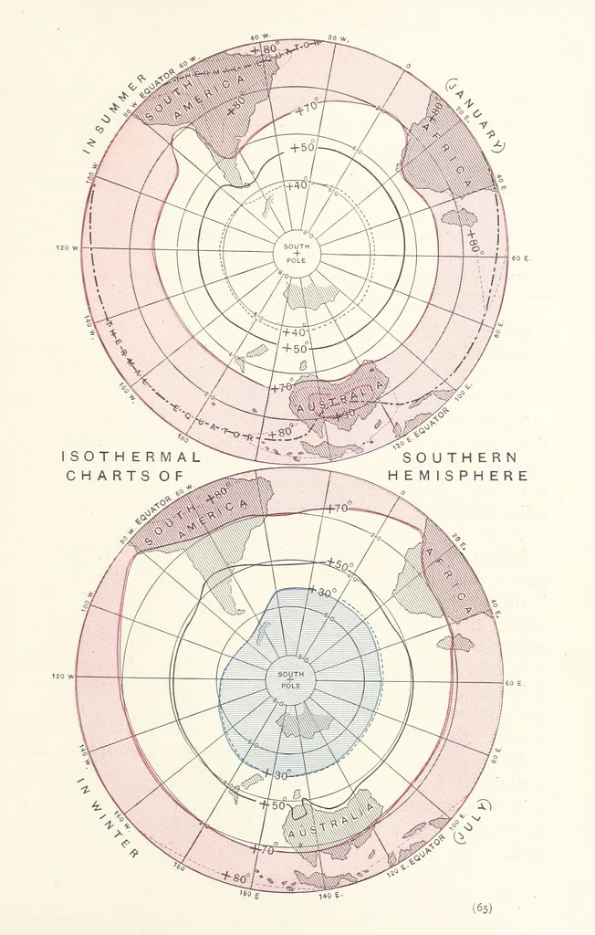 An illustration from Eclectic Physical Geography, 1889, leaf 71