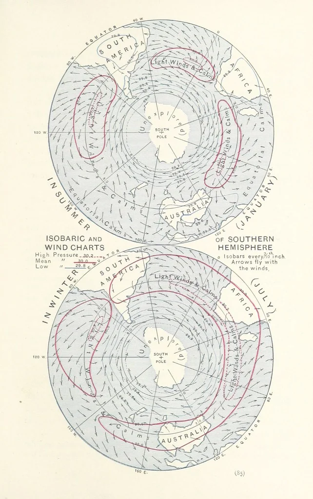 An illustration from Eclectic Physical Geography, 1889, leaf 91