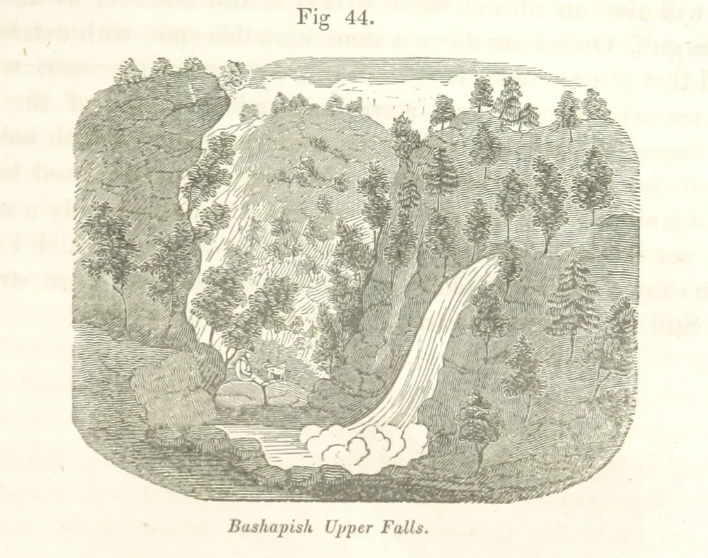 An illustration from Sketch of the scenery of Massachusetts. With plates. From the Geological Report of Prof. Hitchcock, 1842, leaf 103