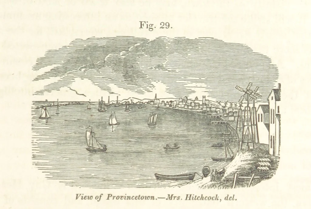 An illustration from Sketch of the scenery of Massachusetts. With plates. From the Geological Report of Prof. Hitchcock, 1842, leaf 75