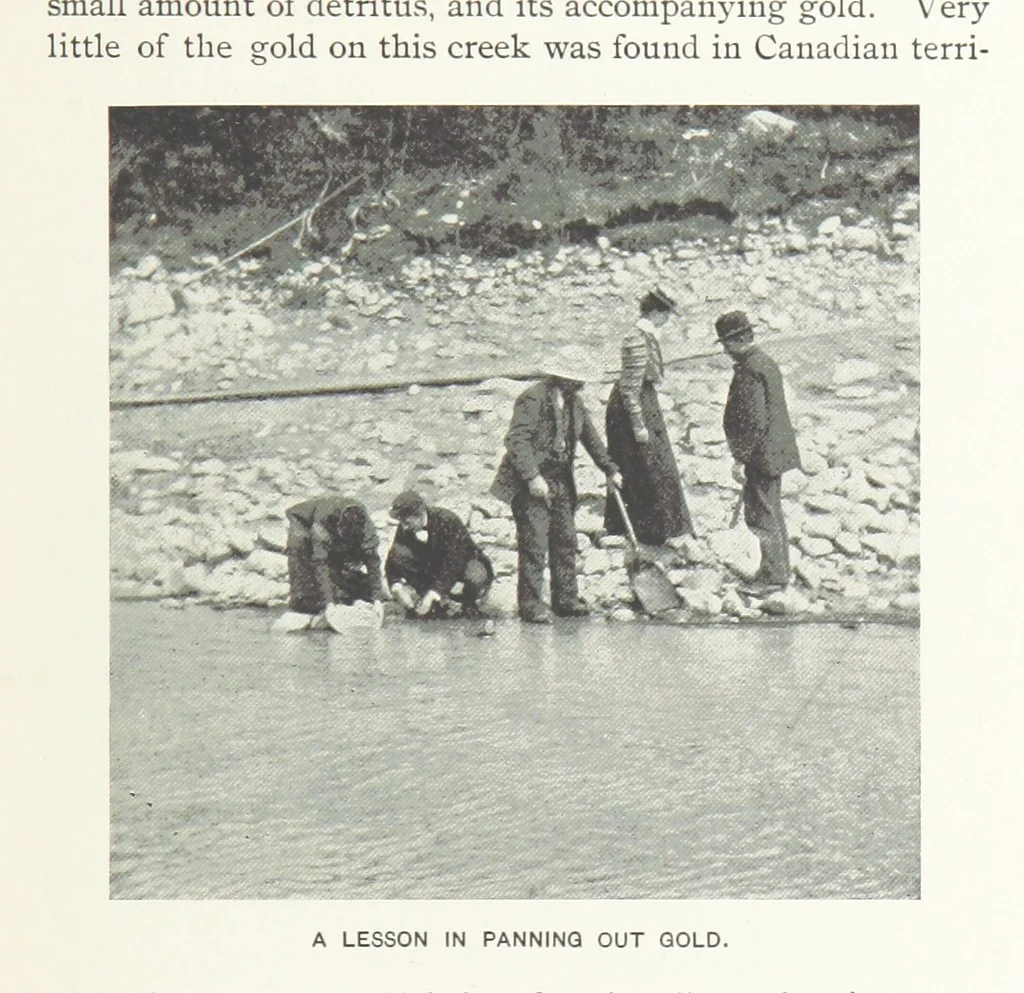 An illustration from Two Women in the Klondike. The story of a journey to the gold-fields of Alaska ... With 105 illustrations and map, 1899, leaf 119