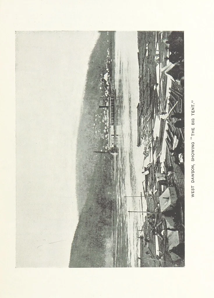An illustration from Two Women in the Klondike. The story of a journey to the gold-fields of Alaska ... With 105 illustrations and map, 1899, leaf 135