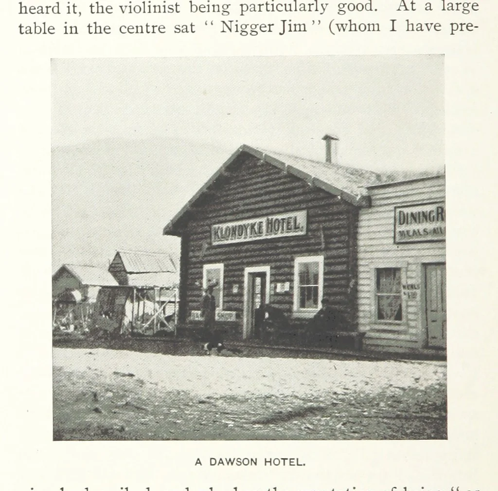 An illustration from Two Women in the Klondike. The story of a journey to the gold-fields of Alaska ... With 105 illustrations and map, 1899, leaf 166