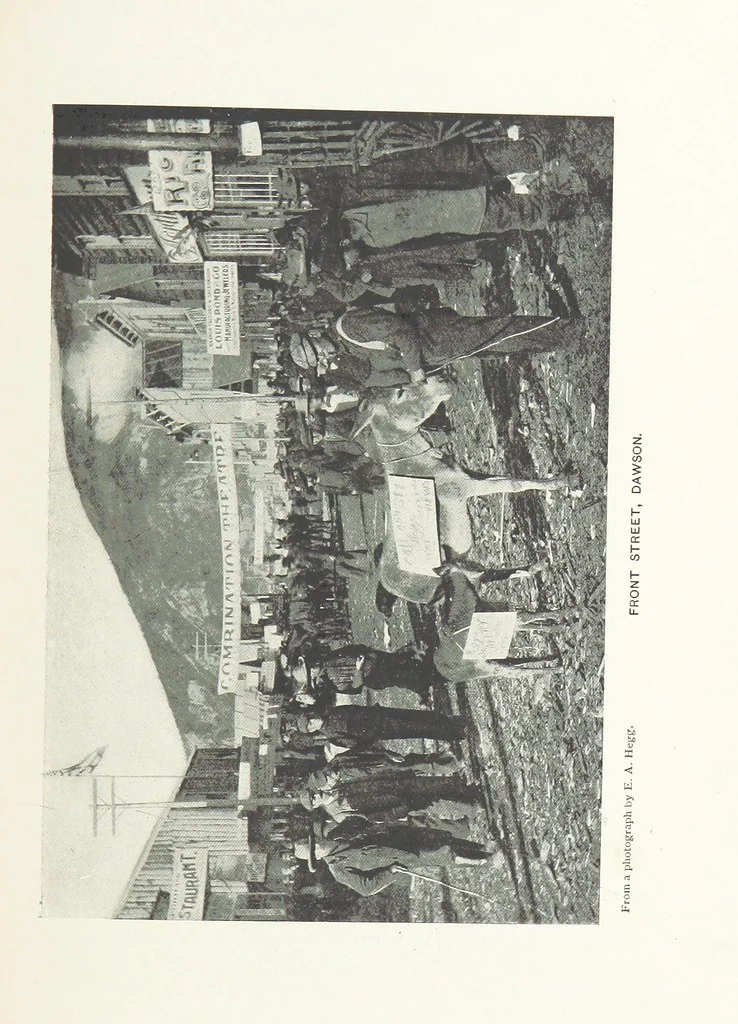 An illustration from Two Women in the Klondike. The story of a journey to the gold-fields of Alaska ... With 105 illustrations and map, 1899, leaf 169