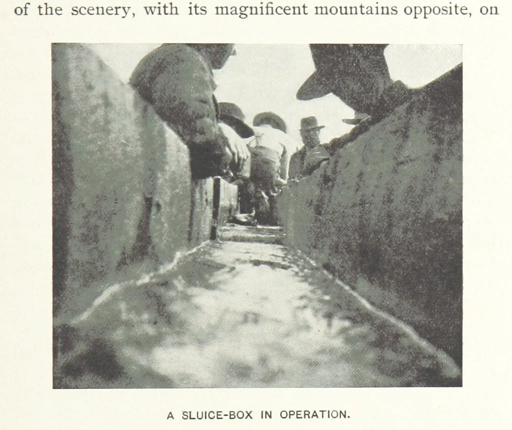 An illustration from Two Women in the Klondike. The story of a journey to the gold-fields of Alaska ... With 105 illustrations and map, 1899, leaf 199