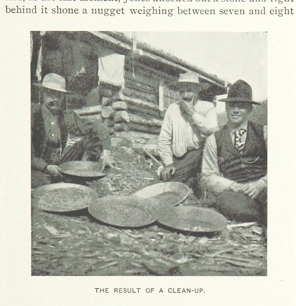 An illustration from Two Women in the Klondike. The story of a journey to the gold-fields of Alaska ... With 105 illustrations and map, 1899, leaf 205