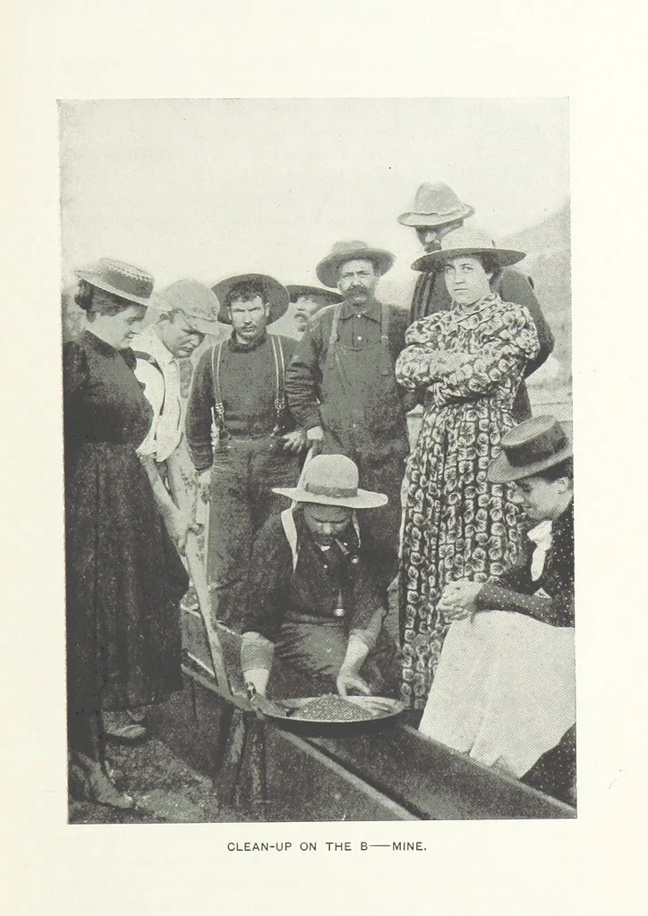 An illustration from Two Women in the Klondike. The story of a journey to the gold-fields of Alaska ... With 105 illustrations and map, 1899, leaf 207
