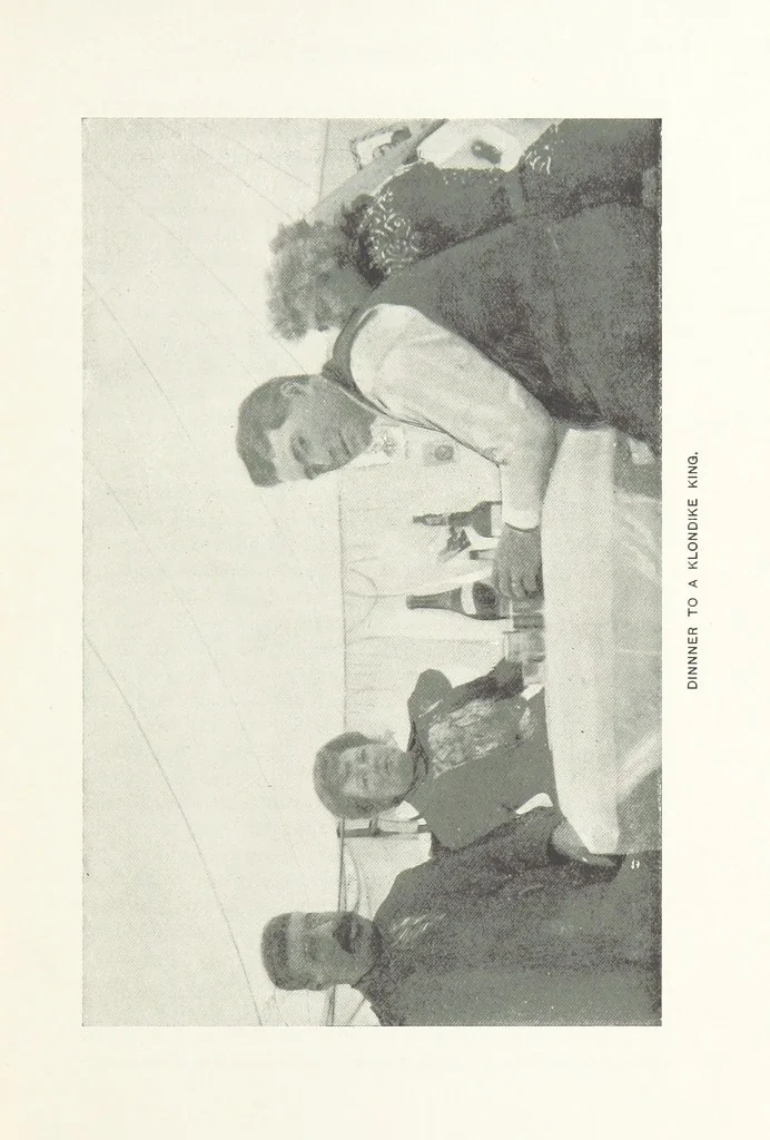An illustration from Two Women in the Klondike. The story of a journey to the gold-fields of Alaska ... With 105 illustrations and map, 1899, leaf 219