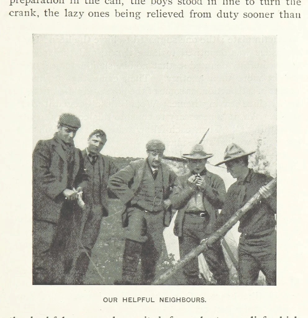 An illustration from Two Women in the Klondike. The story of a journey to the gold-fields of Alaska ... With 105 illustrations and map, 1899, leaf 243