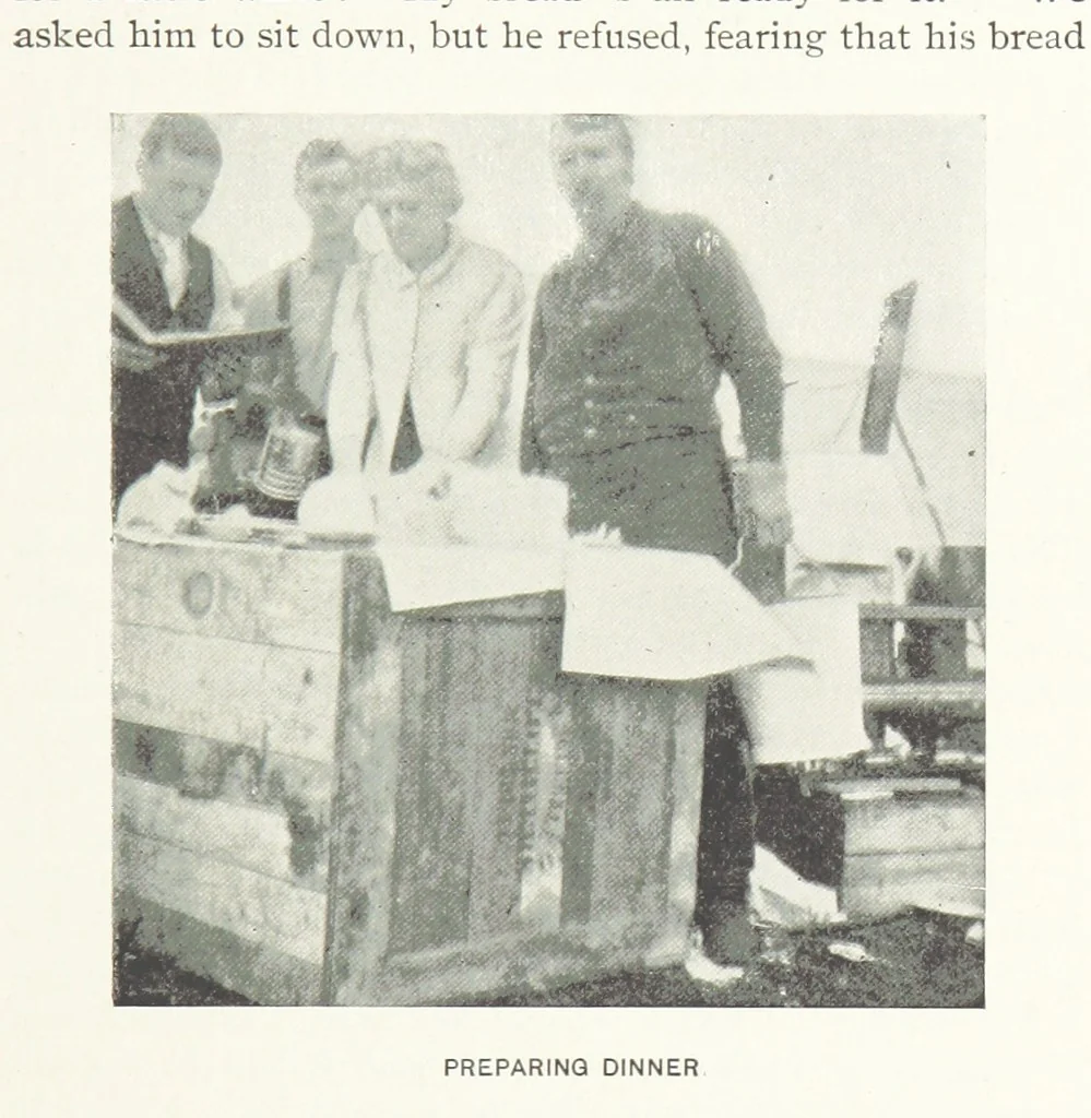 An illustration from Two Women in the Klondike. The story of a journey to the gold-fields of Alaska ... With 105 illustrations and map, 1899, leaf 271