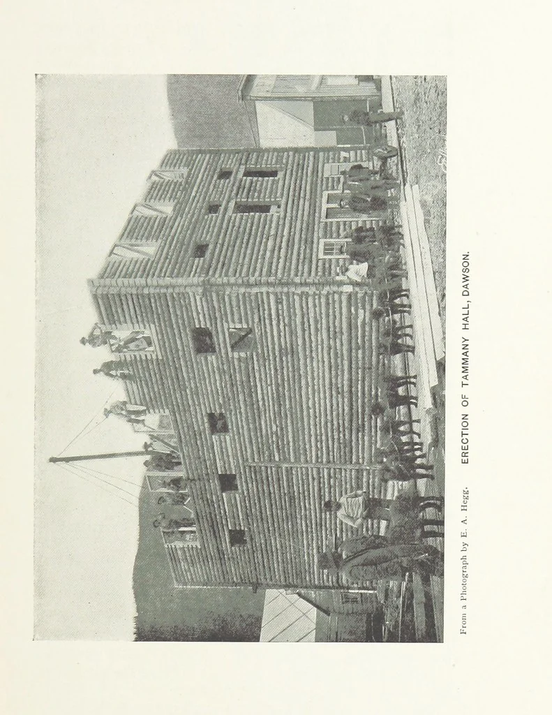 An illustration from Two Women in the Klondike. The story of a journey to the gold-fields of Alaska ... With 105 illustrations and map, 1899, leaf 317