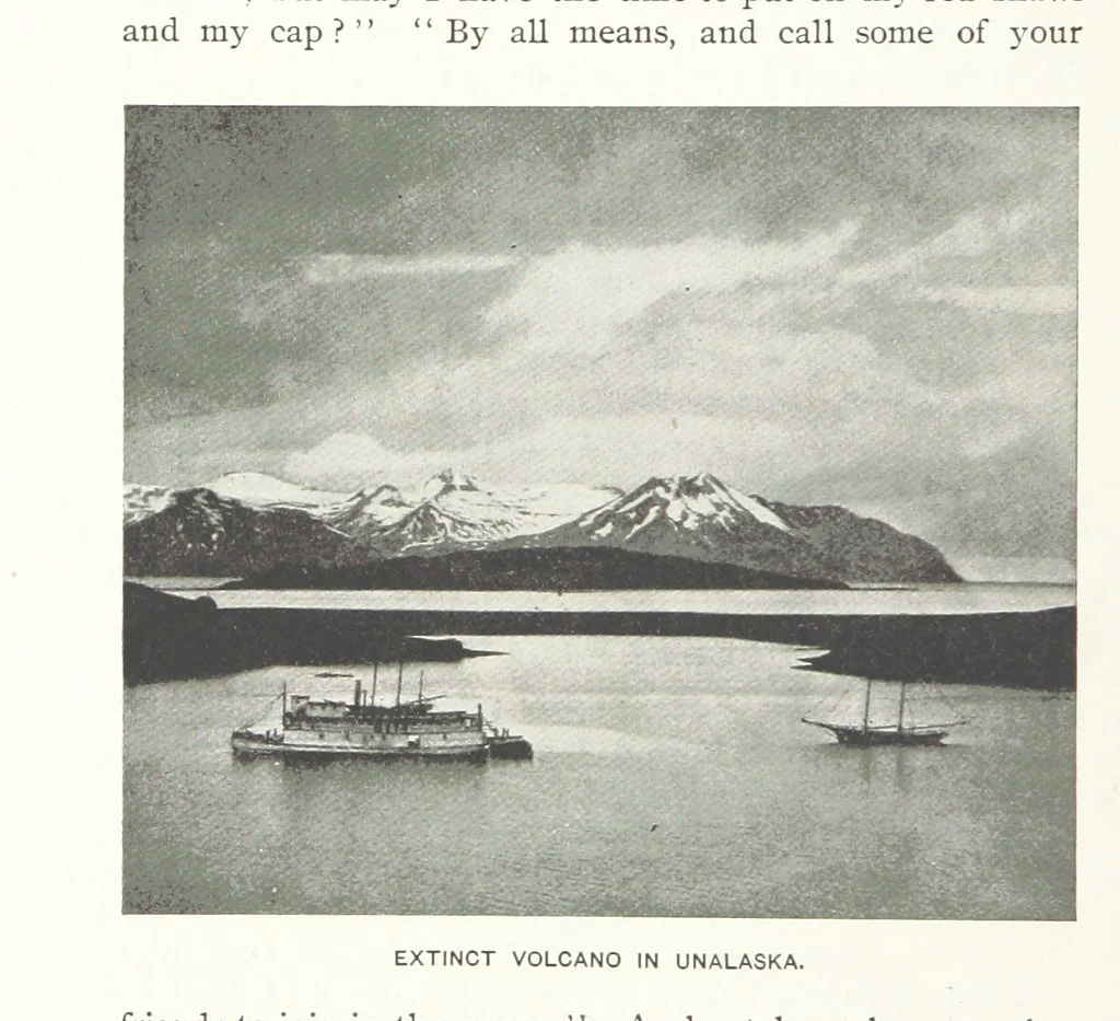 An illustration from Two Women in the Klondike. The story of a journey to the gold-fields of Alaska ... With 105 illustrations and map, 1899, leaf 40