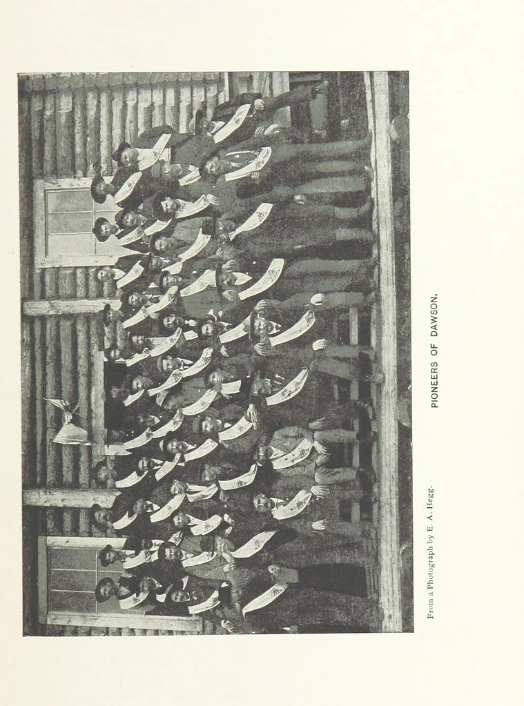 An illustration from Two Women in the Klondike. The story of a journey to the gold-fields of Alaska ... With 105 illustrations and map, 1899, leaf 431