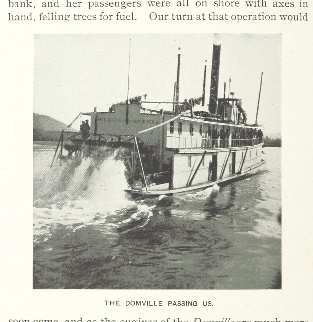 An illustration from Two Women in the Klondike. The story of a journey to the gold-fields of Alaska ... With 105 illustrations and map, 1899, leaf 438