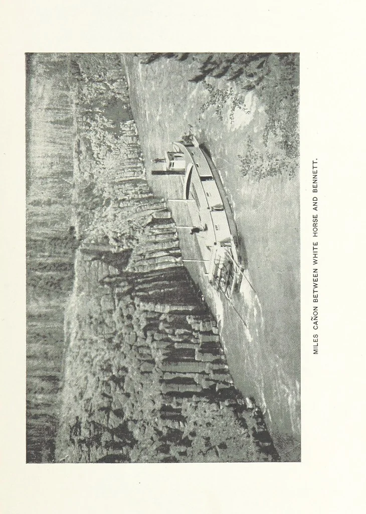 An illustration from Two Women in the Klondike. The story of a journey to the gold-fields of Alaska ... With 105 illustrations and map, 1899, leaf 453