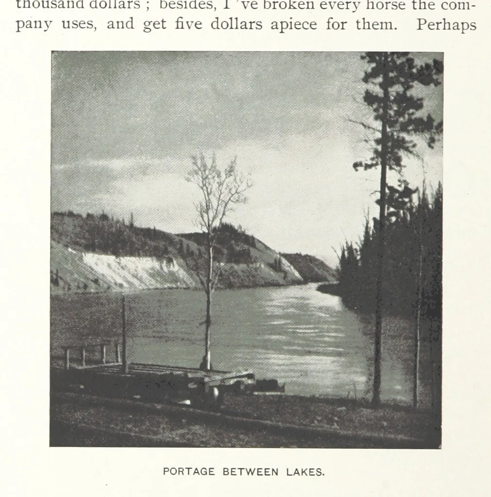 An illustration from Two Women in the Klondike. The story of a journey to the gold-fields of Alaska ... With 105 illustrations and map, 1899, leaf 456