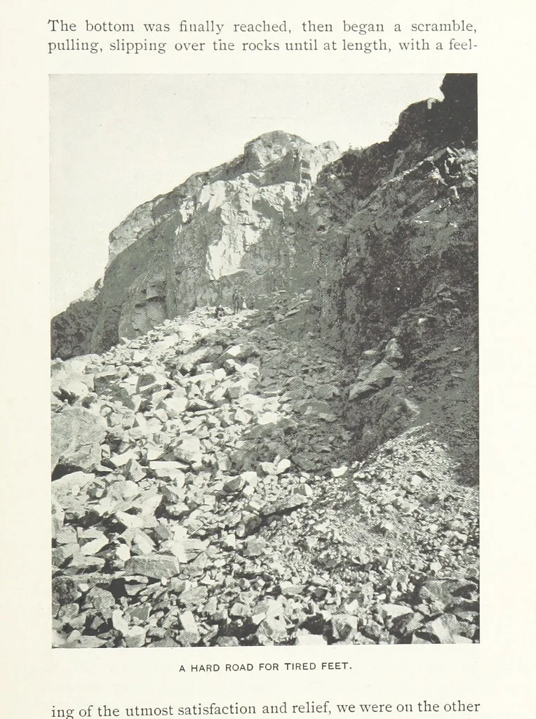 An illustration from Two Women in the Klondike. The story of a journey to the gold-fields of Alaska ... With 105 illustrations and map, 1899, leaf 475