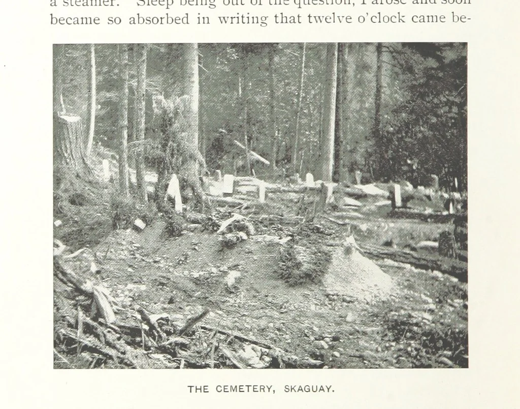 An illustration from Two Women in the Klondike. The story of a journey to the gold-fields of Alaska ... With 105 illustrations and map, 1899, leaf 482