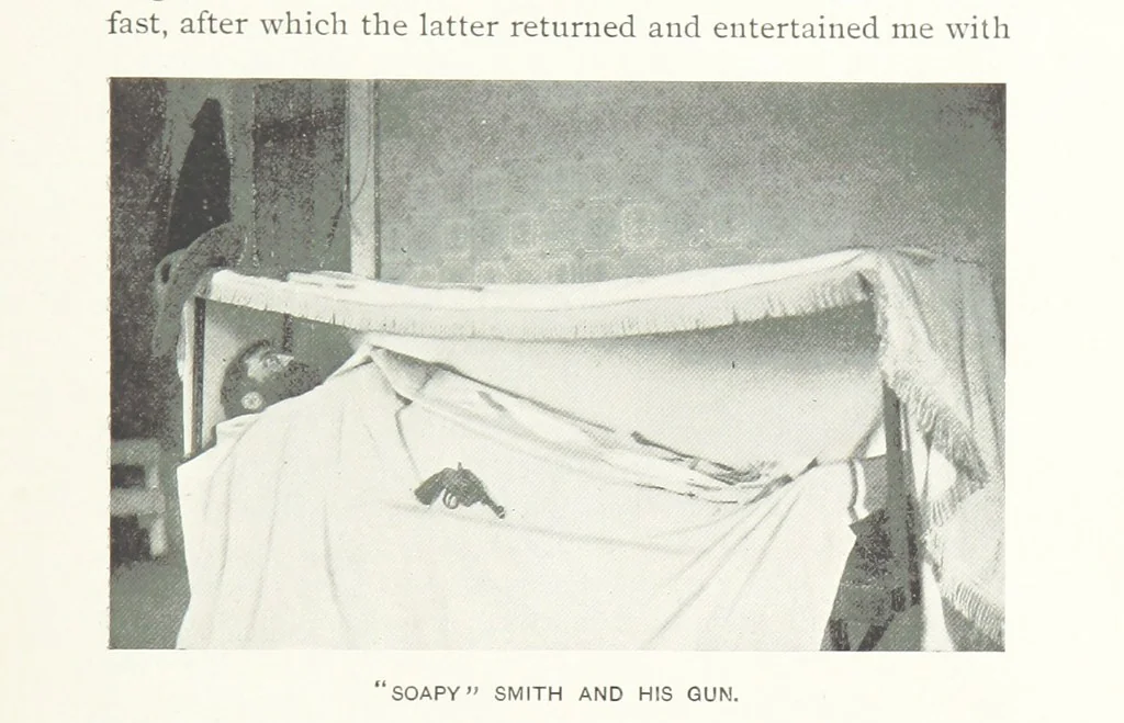 An illustration from Two Women in the Klondike. The story of a journey to the gold-fields of Alaska ... With 105 illustrations and map, 1899, leaf 495