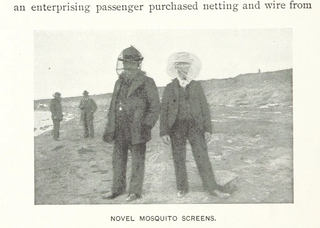 An illustration from Two Women in the Klondike. The story of a journey to the gold-fields of Alaska ... With 105 illustrations and map, 1899, leaf 50