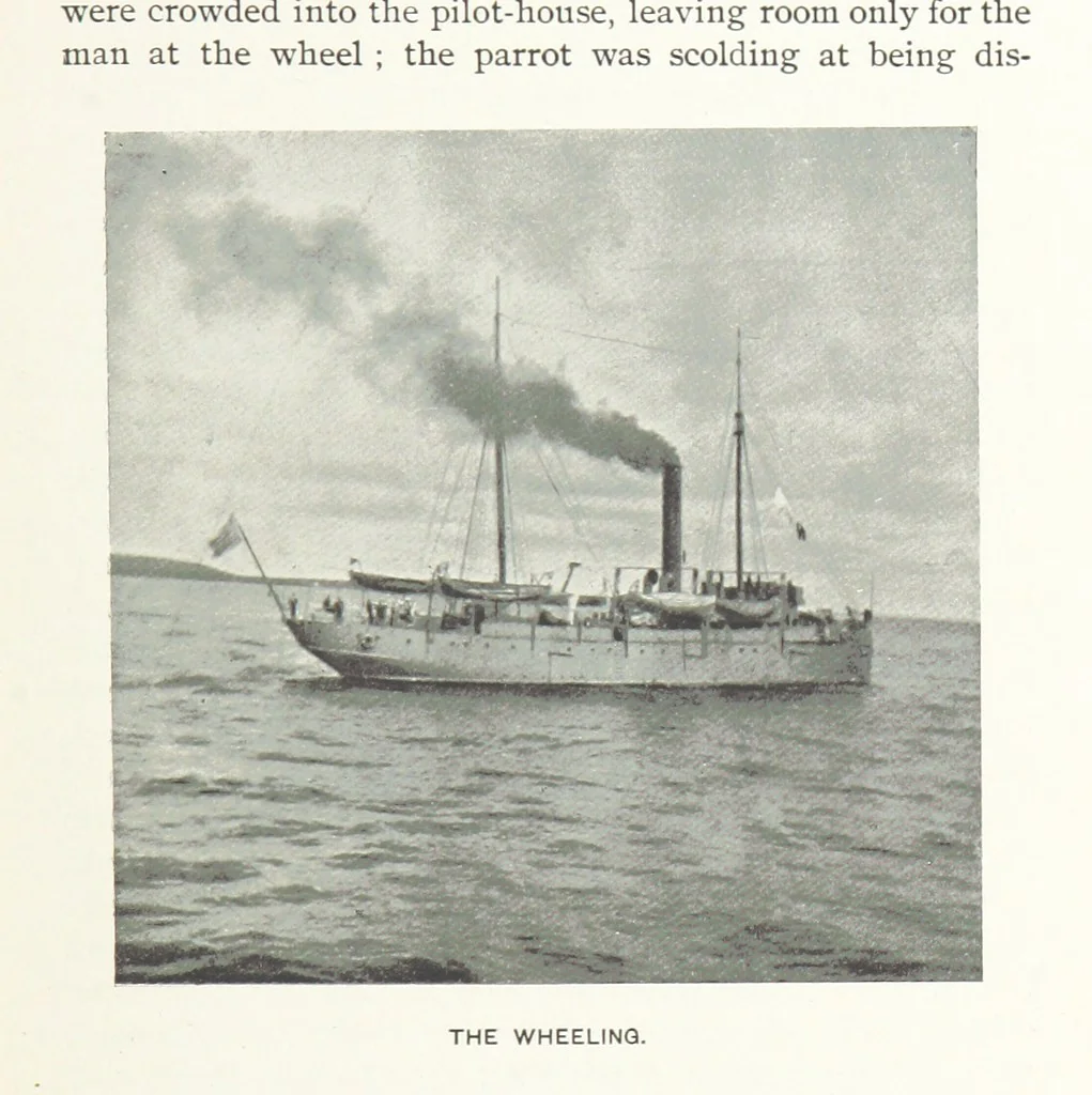 An illustration from Two Women in the Klondike. The story of a journey to the gold-fields of Alaska ... With 105 illustrations and map, 1899, leaf 73