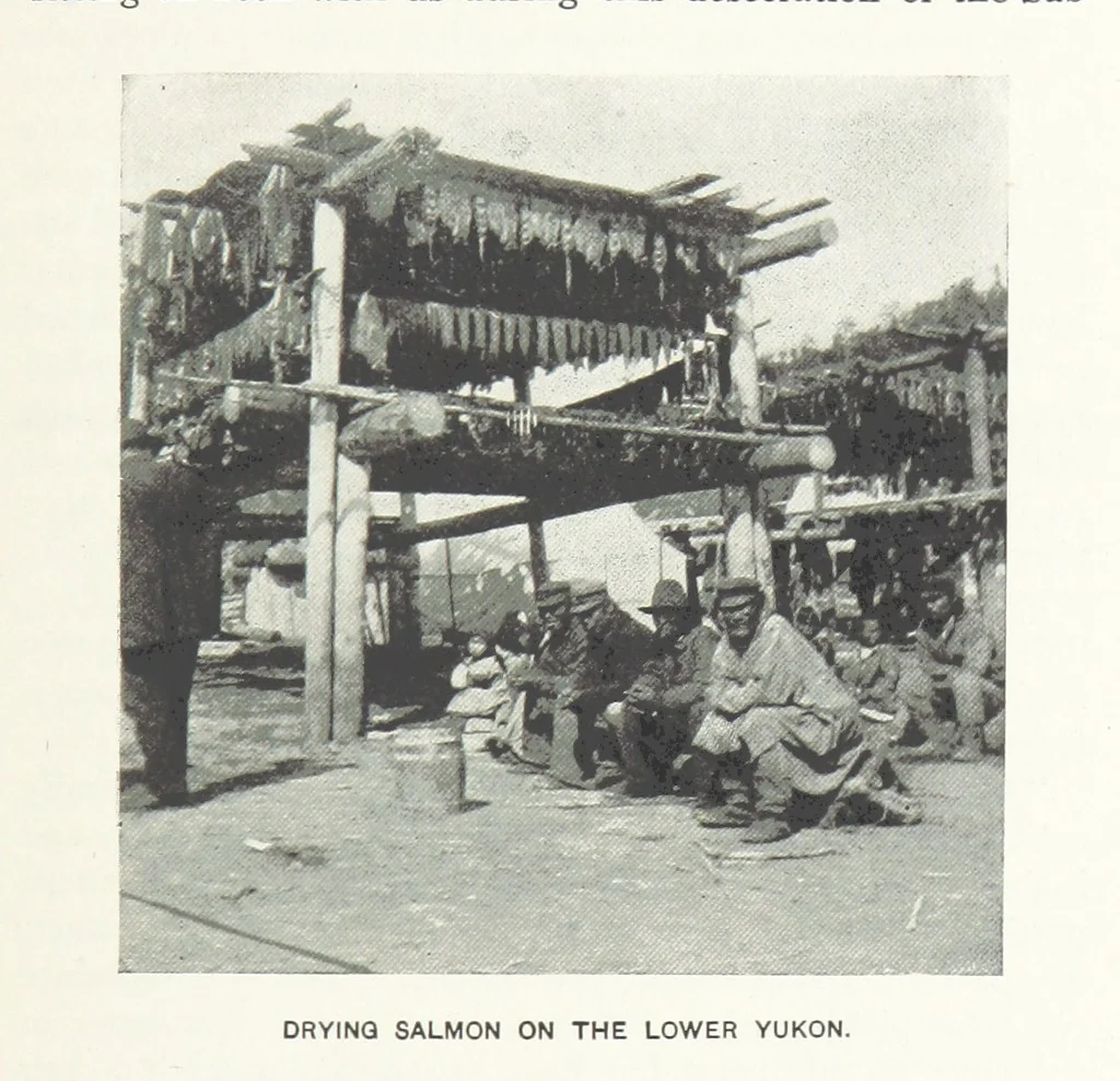 An illustration from Two Women in the Klondike. The story of a journey to the gold-fields of Alaska ... With 105 illustrations and map, 1899, leaf 89