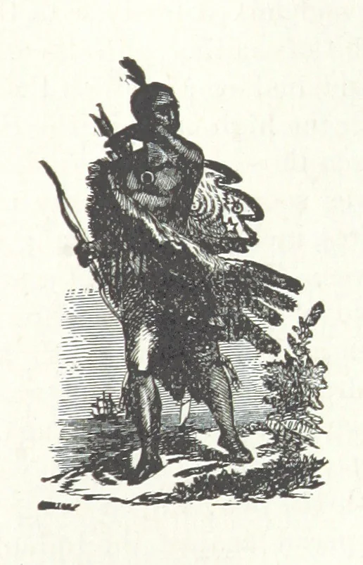An illustration from Wild Life in the Far West; personal adventures of a Border Mountain Man, etc, 1875, leaf 249