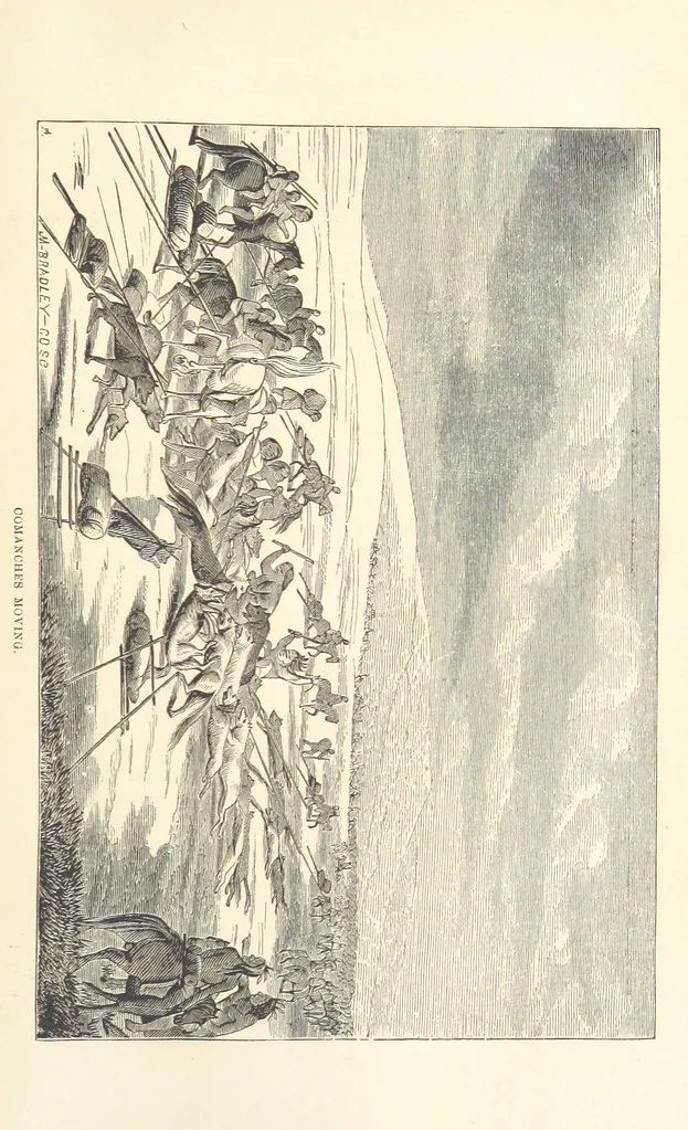 An illustration from Wild Life in the Far West; personal adventures of a Border Mountain Man, etc, 1875, leaf 53