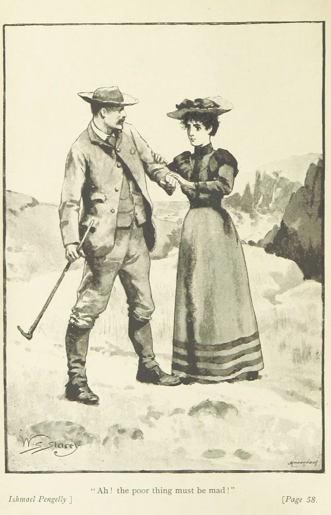 An illustration from Ishmael Pengelly, an outcast, 1893, leaf 8